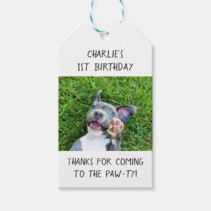 Étiquettes-cadeau Fête d'anniversaire faite sur commande