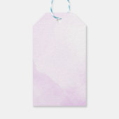 Étiquettes-cadeau Fête d'anniversaire fille sous la mer (Dos)