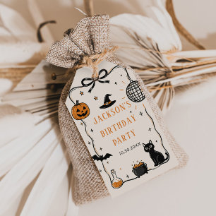 Étiquettes-cadeau Fête d'anniversaire Halloween