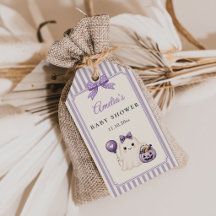 Fête de bébé Halloween fantôme mignon violet