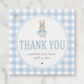 Étiquettes Cadeau Fête de bébé Somebunny (Devant)