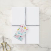 Étiquettes-cadeau Fête de billard pour filles Merci d'anniversaire (Avec de la ficelle)