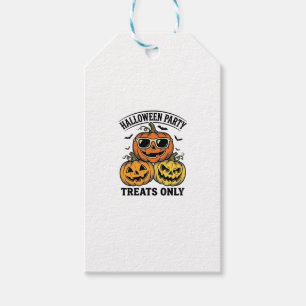 Étiquettes-cadeau Fête de citrouille d'Halloween Vintage Jack O Lant
