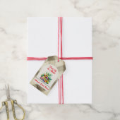 Étiquettes-cadeau Fête de fiançailles aux fruits rustiques et frais  (Avec de la ficelle)