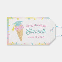 Fête de fin d'études avec glace