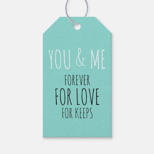 Étiquettes-cadeau Fête de la suite Mariage pour toi et moi (Devant)