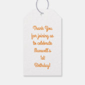 Étiquettes-cadeau Fête de l'abeille (Dos)