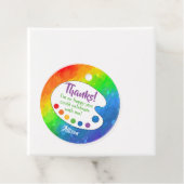 Étiquettes Cadeau Fête de l'art | Balises de préférence de la partie (En situation)