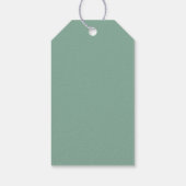 Étiquettes-cadeau Fête de mariage champêtre (Dos)