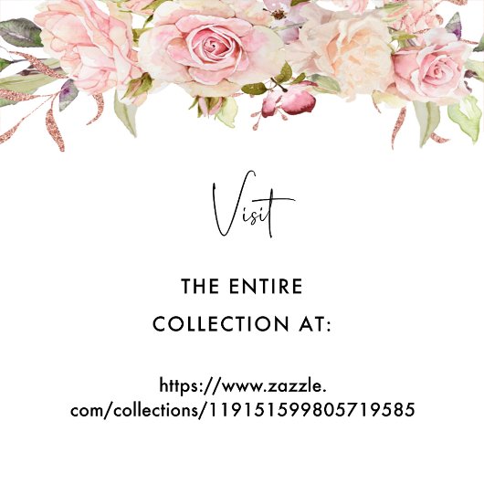 Étiquettes Cadeau Fête de mariage élégante rose poudré et or rose