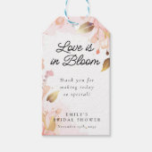 Étiquettes-cadeau Fête de mariage Love in Bloom (Devant)