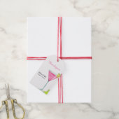 Étiquettes-cadeau Fête de mariage mexicaine Cosmopolitan Cocktail  (Avec de la ficelle)