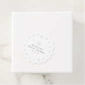 Étiquettes Cadeau Fête de mariage Snow in Love (En situation)