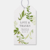 Étiquettes-cadeau Fête de mariage Wild Meadow (Devant)