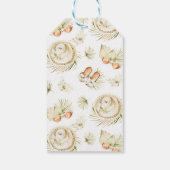 Étiquettes-cadeau Fête de Mariée Plage Tropicale (Dos)