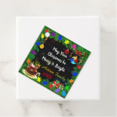 Étiquettes Cadeau Fête de Noël autiste (En situation)