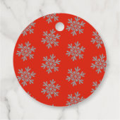 Étiquettes Cadeau Fête de Noël de Nutcracker (Dos)