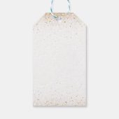 Étiquettes-cadeau Fête de Noël Tinsel et Tinis (Dos)