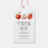 Étiquettes-cadeau Fête des mariées Apple Garden (Devant)