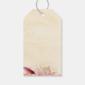 Étiquettes-cadeau Fête des mariées Boho en herbe Pampas Fall (Dos)