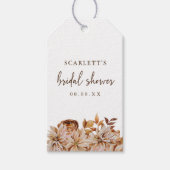 Étiquettes-cadeau Fête des mariées d'automne (Devant)