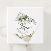 Étiquettes Cadeau Fête des mariées d'automne Citrouille verdoyante (En situation)