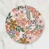 Étiquettes Cadeau Fête des mariées ou Mariage citron (Dos)