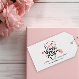 Étiquettes-cadeau Fête des mères Pop by   Realtor Merci