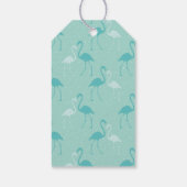 Étiquettes-cadeau Fête d'été Merci rose Turquoise (Dos)