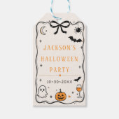 Étiquettes-cadeau Fête d'Halloween (Devant)