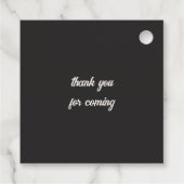 Étiquettes Cadeau Fête d'Halloween de timbre postal éffrayant (Dos)