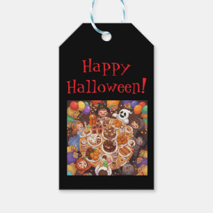 Étiquettes-cadeau Fête d'Halloween pour enfants