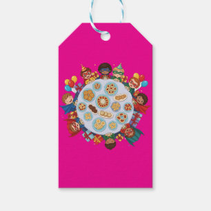 Étiquettes-cadeau Fête du costume de superhéros pour enfants