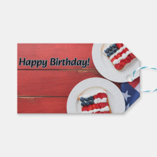 Étiquettes-cadeau Fête patriotique