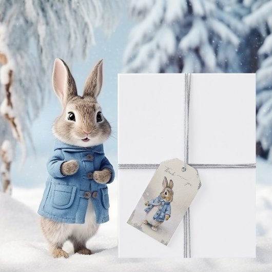 Étiquettes-cadeau Fêtes d'hiver de Peter Rabbit
