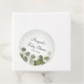 Étiquettes Cadeau Feuillage de verdure Eucalyptus  (En situation)