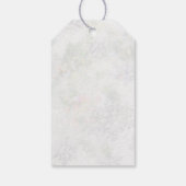 Étiquettes-cadeau Feuillage de verdure, Noël cardinal aux oiseaux (Dos)