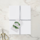 Étiquettes-cadeau Feuillage de verdure tropicale (Avec de la ficelle)