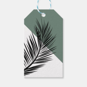 Étiquettes-cadeau Feuille de palme
