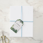 Étiquettes-cadeau Feuille vert Botanique Tropical Plante Mariage (Avec de laficelle)