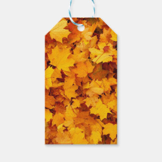 Étiquettes-cadeau Feuilles d'automne