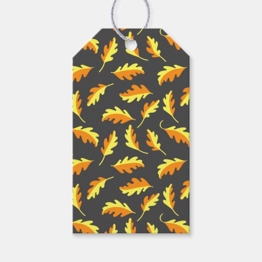 Étiquettes-cadeau Feuilles d'automne (Devant)