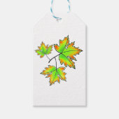 Étiquettes-cadeau Feuilles d'automne Maple Leaf (Devant)