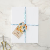 Étiquettes-cadeau Feuilles d'érable Merci repas de brunch de Thanksg (Avec de laficelle)