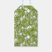 Étiquettes-cadeau Feuilles Palm (Dos)
