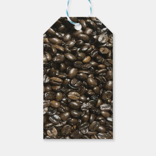 Étiquettes-cadeau Fèves de café (Devant)