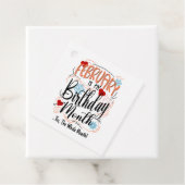 Étiquettes Cadeau Février mon mois d'anniversaire. Oui, Tout Le Mois (En situation)