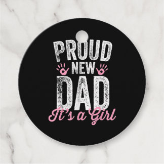 Étiquettes Cadeau Fier Nouveau Père C'est une fille Cadeaux Père à ê