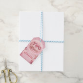 Étiquettes-cadeau Fille de 2 ans dans l'espace (Avec de laficelle)