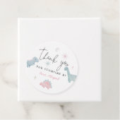 Étiquettes Cadeau Fille Dinosaure Anniversaire Stomper par (En situation)